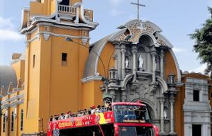 Visite de Lima en bus panoramique (Billet pour la Cathédrale de Lima inclus)