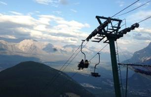Scenic Chairlift Ride in the Canadian Rockies – Departing from Banff