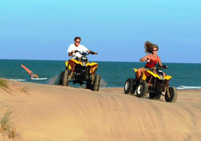 Excursion en quad sur l’île de Djerba - 1h30 - Transfert hôtel inclus