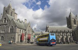 Dublin-Pass 3 Tage: Besichtigung Dublins mit einem Bus und unbegrenzter Zugang zum öffentlichen Verkehrsnetz