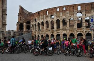 Visita guiada de Roma de bicicleta elétrica - Palazzo Madama, Piazza Novana, Coliseu, Capitólio e Palatino