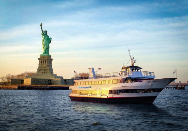 Croisière promenade à New York : Statue de la Liberté, Empire State Building, Brooklyn Bridge, ...