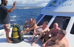 Baptême de plongée en mer en Martinique - Au départ des Trois Îlets