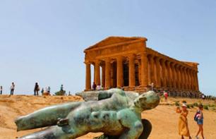 Day trip to the Valley of the Temples in Agrigento and visit to Villa Romana del Casale - Departs from Catania