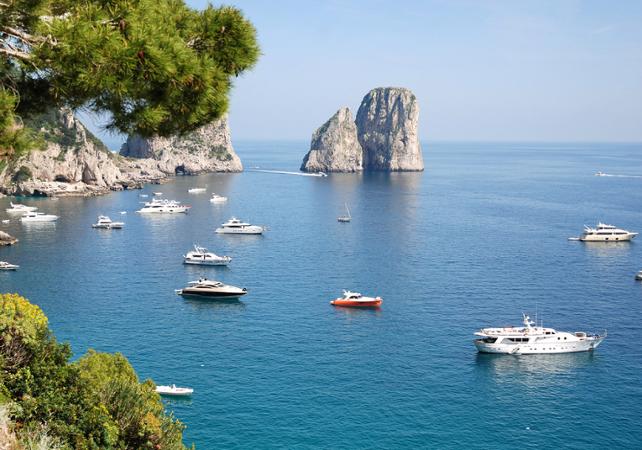 Excursion en bateau privé autour de l’île de Capri
