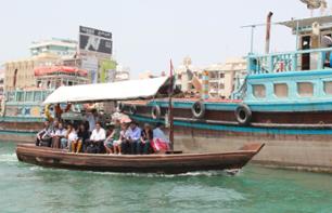 Visite guidée du Dubai historique - Traversée en abra (bateau traditionnel) incluse - En français