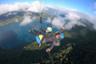 Vol prestige en parapente biplace au-dessus du lac d’Annecy