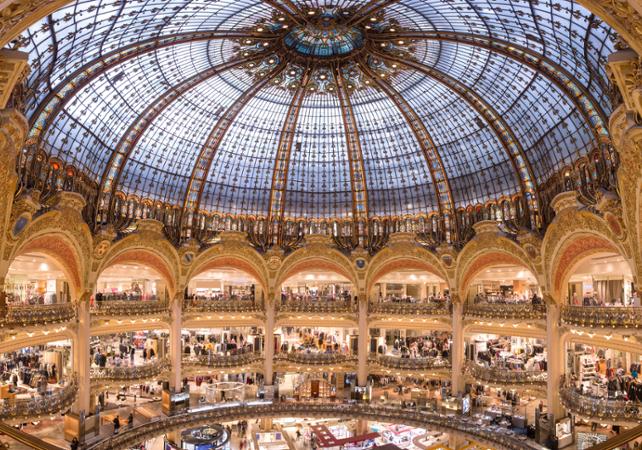 Shopping In Galeries Lafayette Parisian Shopping Experience By