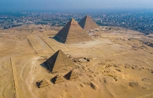 Visite guidée privée en français au Caire: Musée de la Civilisation Égyptienne et Pyramides de Gizeh - Transferts inclus