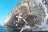 Escalade - Psicobloc et sauts dans la mer Adriatique à Split