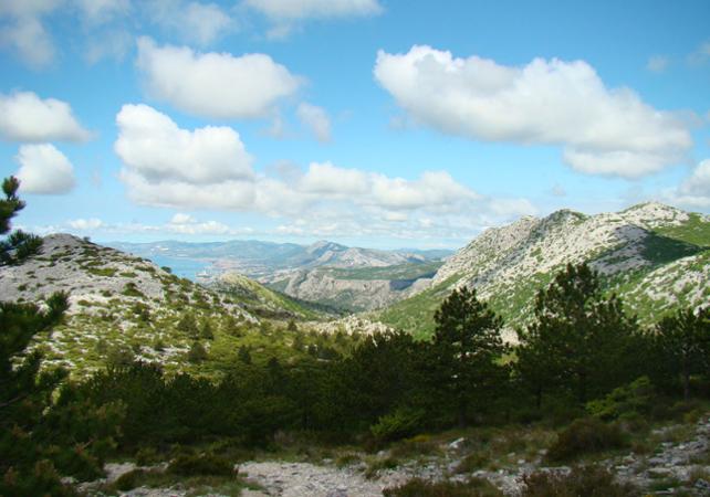 Randonnée dans le massif du Mosor - départ de Split