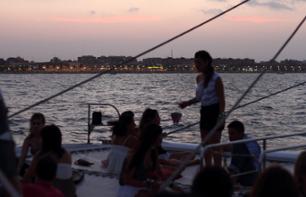 Excursion en catamaran au coucher du soleil à Málaga