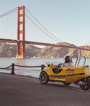Conduite de Go Car à San Francisco : visite libre avec GPS & Audioguide – Location à l’heure