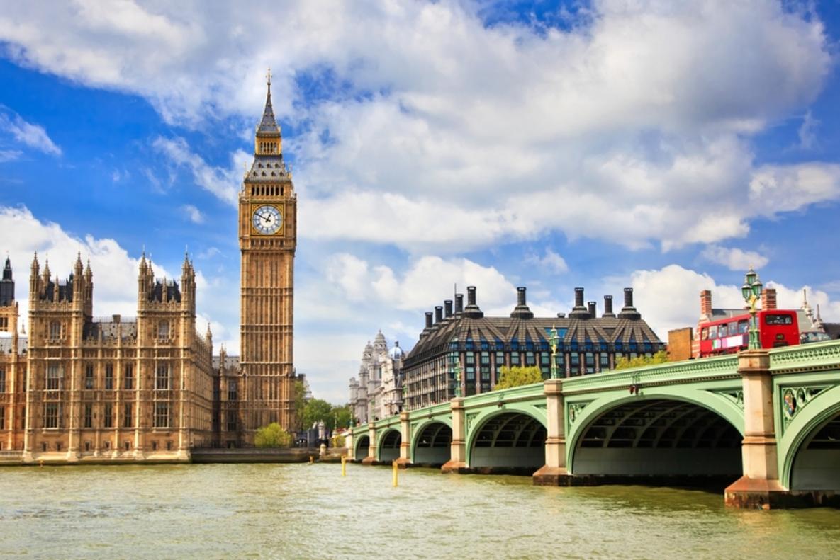 Panoramic bus tour of London and Thames river cruise (optional)