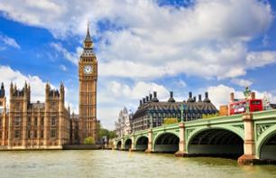 Visite panoramique de Londres en bus et croisière sur la Tamise (en option)