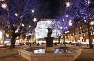Tour de Londres autour des illuminations de Noël, dîner et messe de minuit
