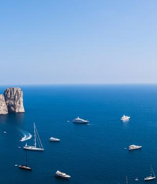 Découverte de l’île de Capri en bateau - depuis Sorrente