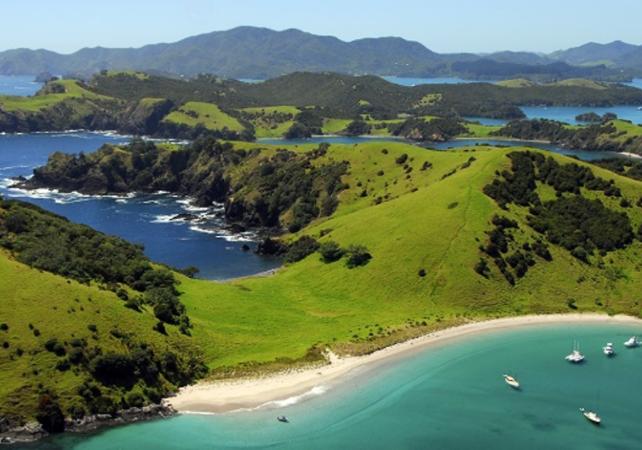 Excursion and cruise in the Bay of Islands