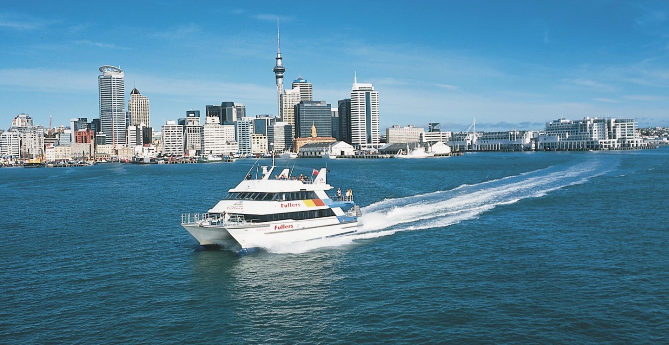 Visiter Auckland en 1 jour : visite guidée, croisière dans la baie et accès au sommet de la Sky Tower