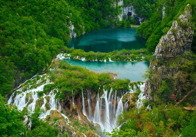 Excursion d'une journée au parc national des lacs de Plitvice - Billet d'entrée inclus ! - Au départ de Split et Trogir
