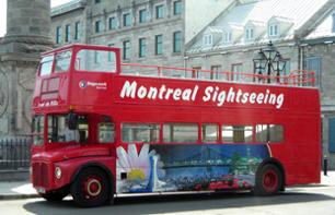 Tour de Montréal en bus à impériale -  Pass 2 jours