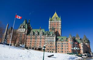 Winter Day Trip to Quebec City & Montmorency Falls