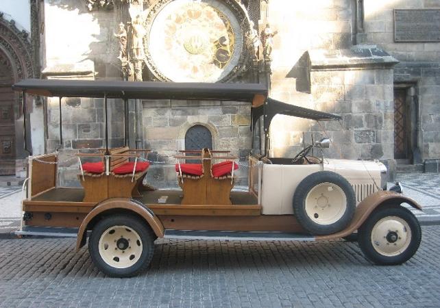 Visit Prague in a Vintage Car
