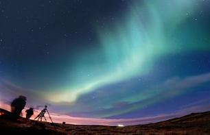 Observação de auroras boreais - com saída de Reykjavík