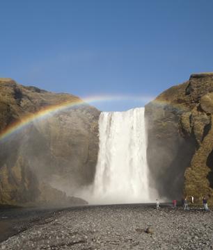 Excursion towards the Southern Coast - Skogafoss and Seljalandsfoss waterfalls - Departure from Reykjavik