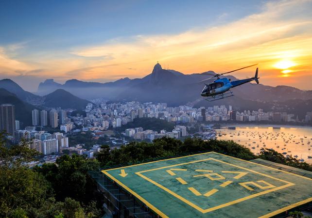Helicopter Flight over Rio