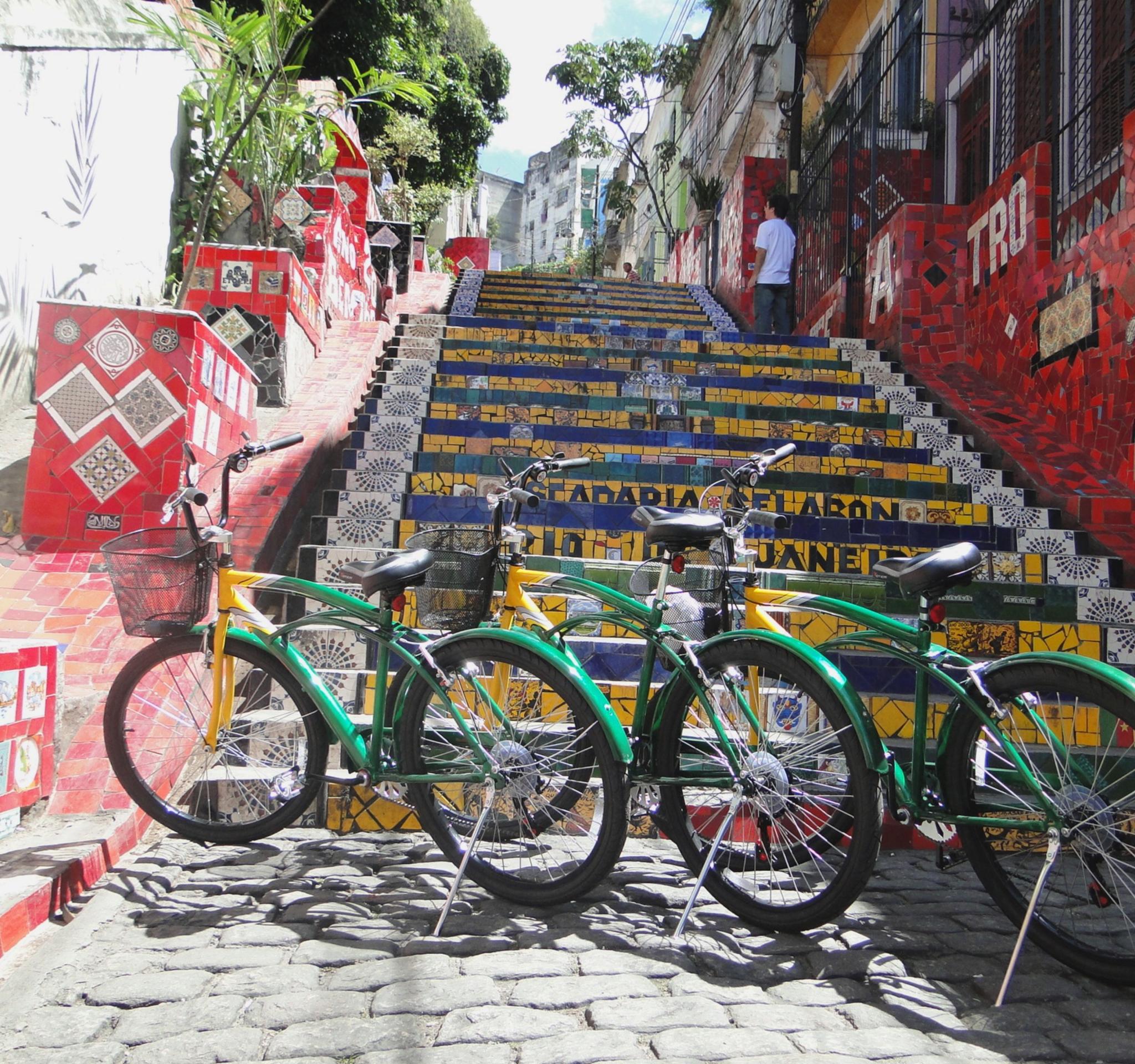 Rio de bicicleta - Circuito entre o Centro histórico e Lapa
