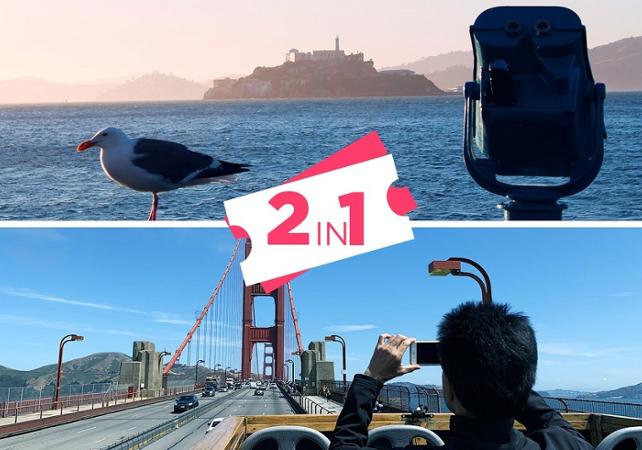 Alcatraz Ticket + Panoramic Bus Tour - San Francisco