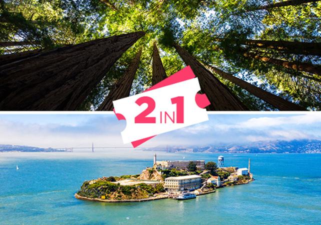 Billet Alcatraz + Excursion à Muir Woods & Sausalito - San Francisco