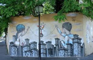 参观鹌鹑之丘的街头艺术