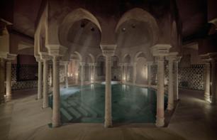 Hammam, bains arabes à Malaga - avec massage de 15 ou 30 min en option