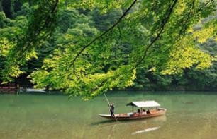 Déjeuner croisière privé en bateau Yakatabune à Arashiyama - Kyoto