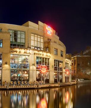 Repas au Hard Rock Cafe d'Amsterdam avec accès prioritaire