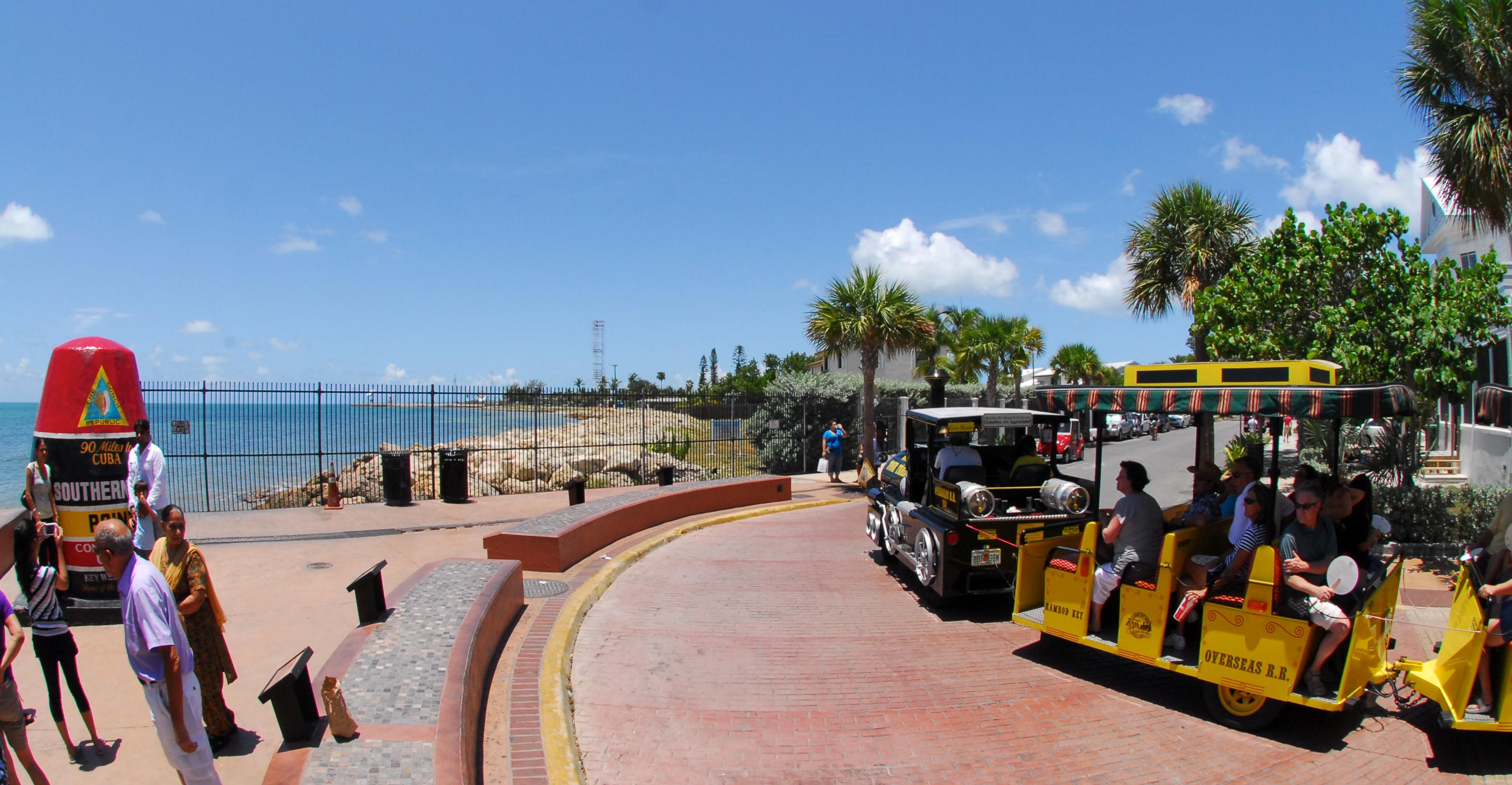 Tour Key West by 'Conch train'