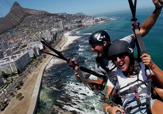 Vol en parapente tandem – Cape Town