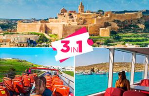 Pass "Patrimoine" Gozo 1 jour : Traversée A/R + Accès sites culturels + Bus à arrêts multiples