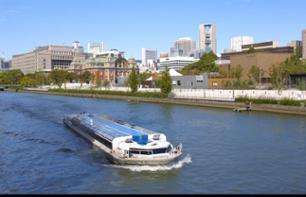 Guided Tour of Osaka and Cruise on the Okawa River