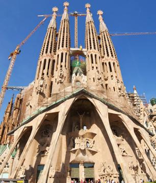 Besichtigung der Sagrada Familia - ohne Schlange stehen