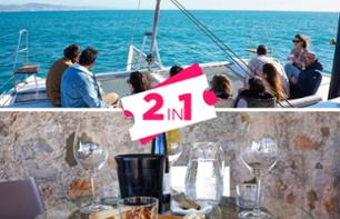 Croisière en catamaran avec visite d'un vignoble à Barcelone - Dégustation de vin incluse