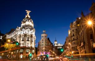 Citytour of Madrid by Night and Evening at the Casino – Optional Dinner