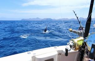 Fishing off the coast of Guadeloupe