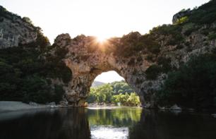Descente immersion pendant 2 jours de canoë en Ardèche