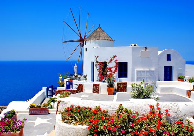 2-Day Excursion to Santorini – Departing from your hotel in Athens