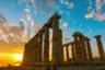 Excursion vers le Cap Sounion et temple de Poséidon au coucher de soleil - au départ d'Athènes