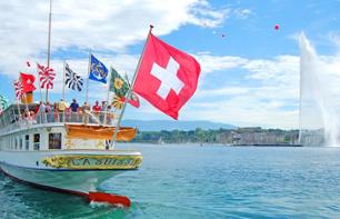 Visite guidée de Genève et croisière sur le Lac Léman