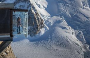 Journée à Chamonix- Mont Blanc : Billets Aiguille du Midi et Mer de Glace inclus - au départ de Genève